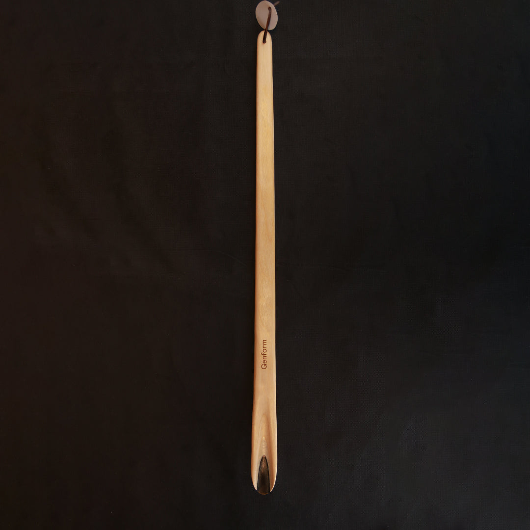 Langt skohorn, Neutral/sort