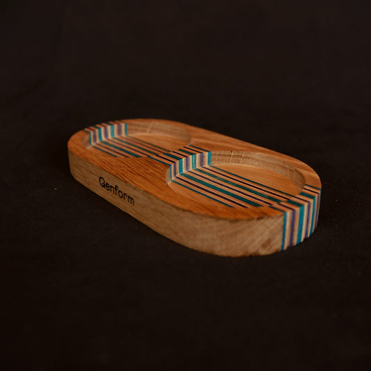 Tablet stand, black/green/red