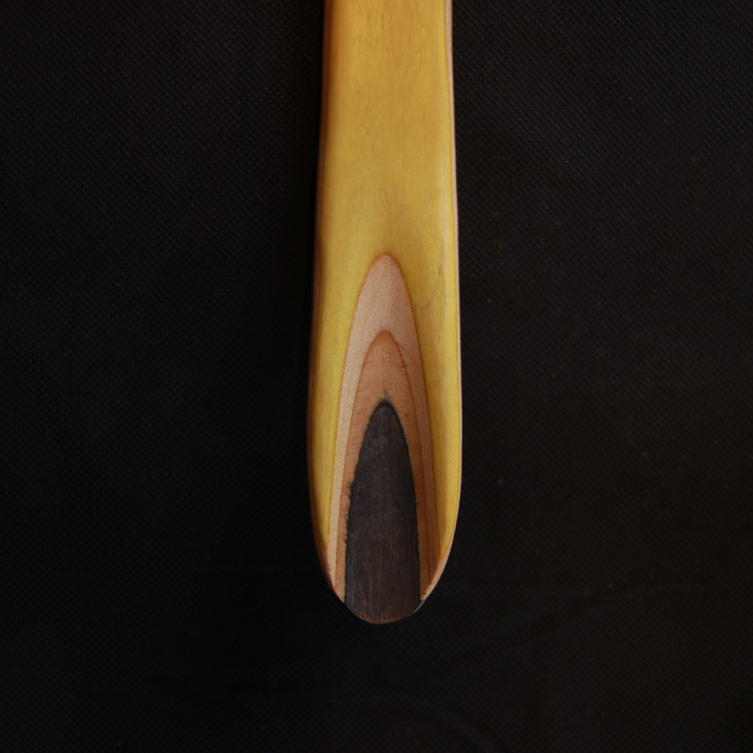 Langt skohorn, Gul/sort