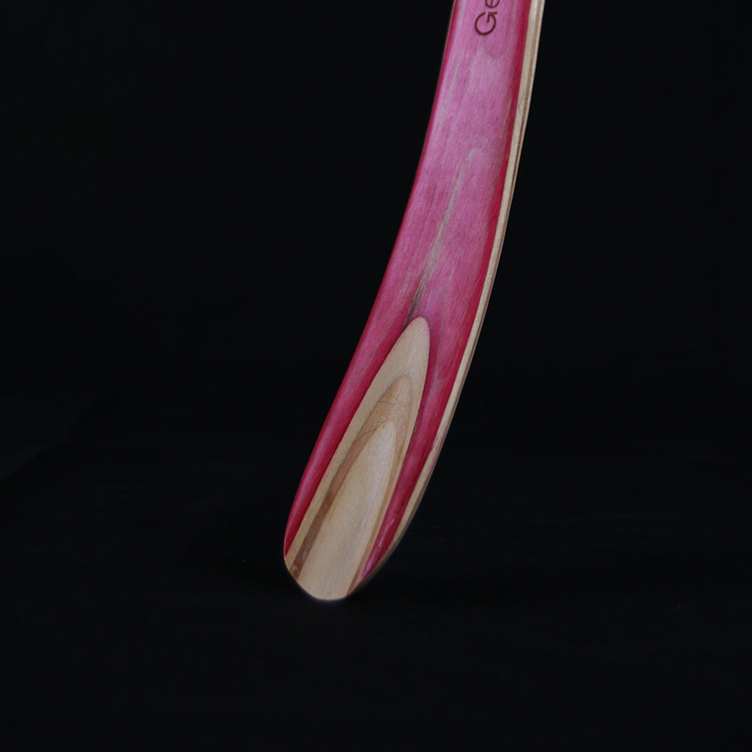 Langt skohorn, Pink/lilla