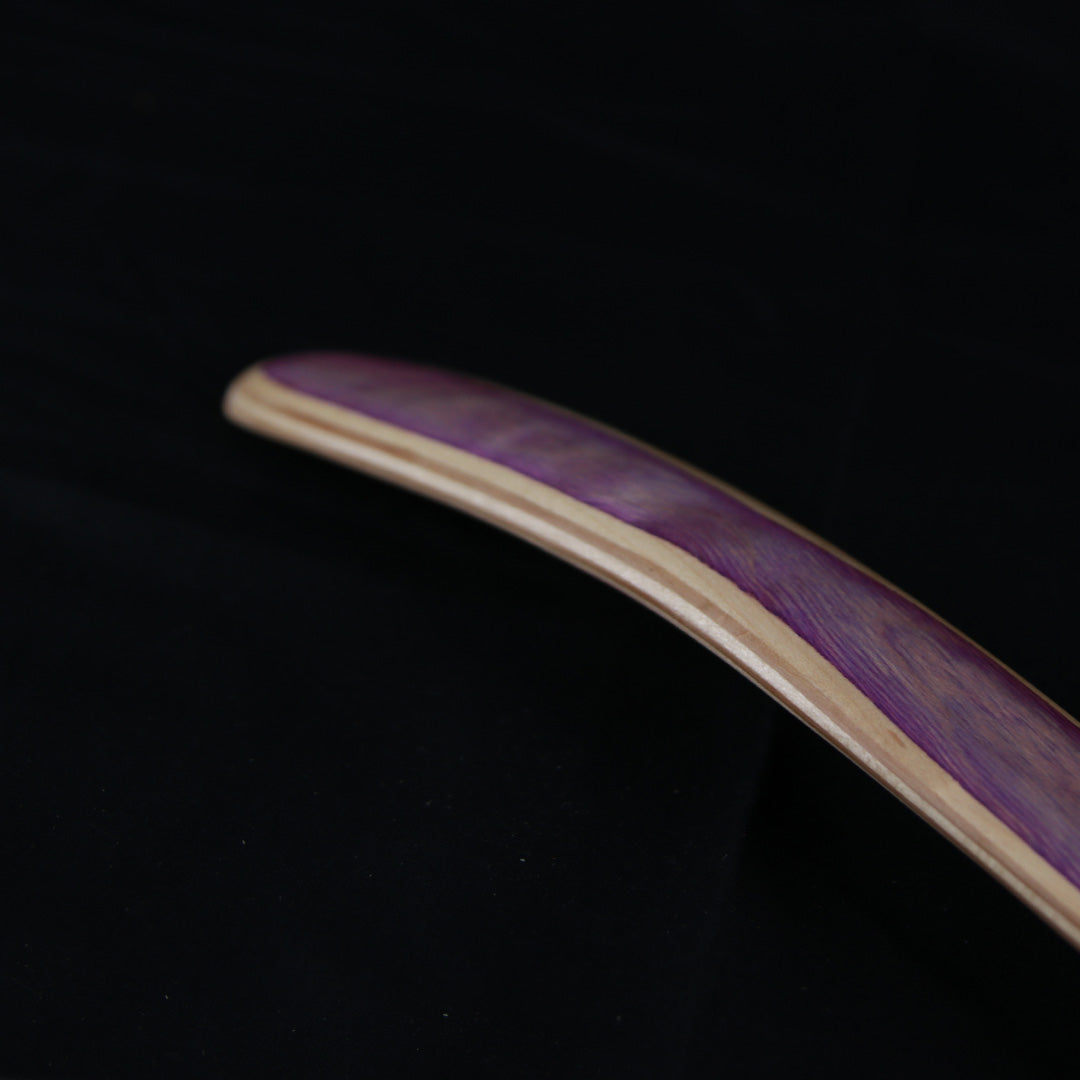 Langt skohorn, Pink/lilla